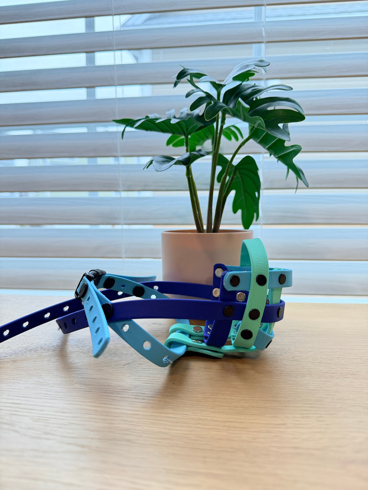 Pre-Made Biothane Muzzle - 10.5 Circumference - Small dogs!