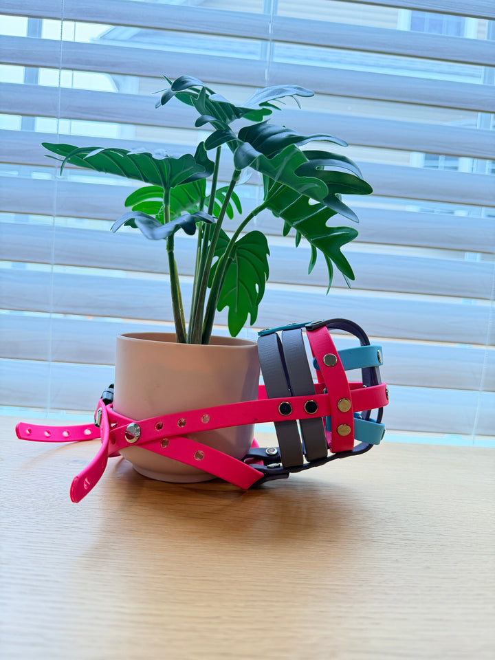 Pre-Made Biothane Muzzle - 10.75 Circumference