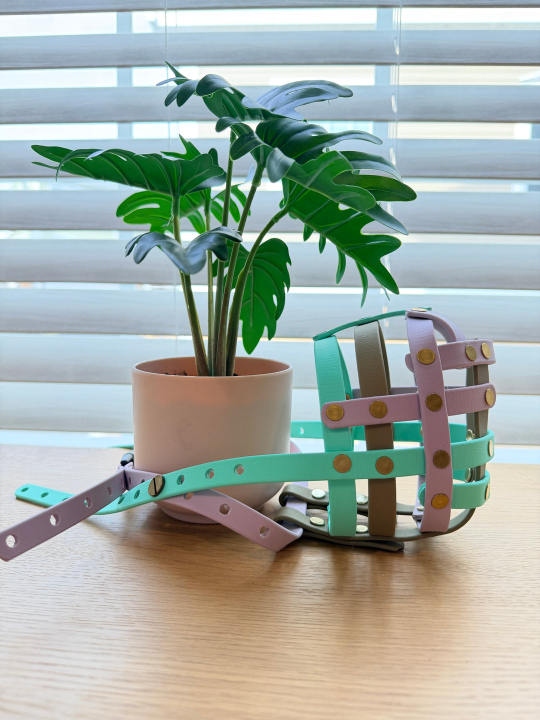 Pre-Made - 14 Inch Circumference Biothane Muzzle